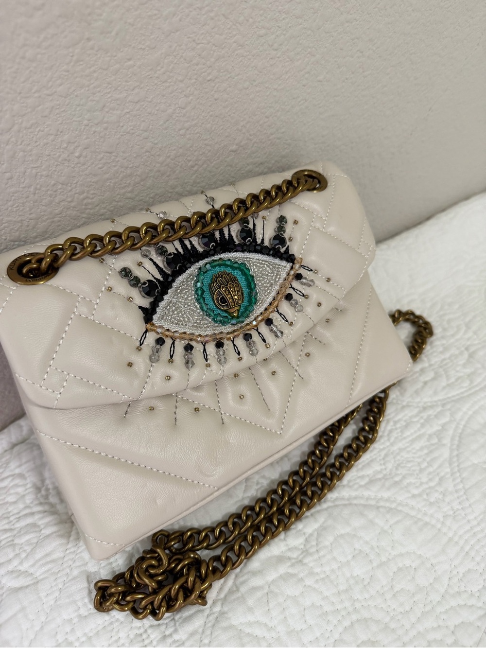 Kurt Geiger Mini Kensington Evil Eye Crossbody Bag - Picture 2 of 13